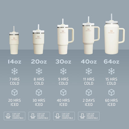 STANLEY Quencher H2.0 Flow State - Vaso de 40 onzas, eucalipto | Ma...