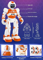 EduCuties Robot Juguetes para niños, robots recargables de control...