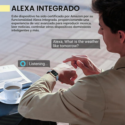 Quican Relojes inteligentes para hombres y mujeres, compatibles con...