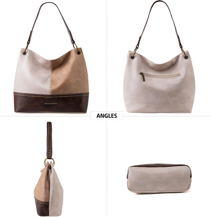 Carteras para mujer, bolsos hobo para mujer, bolso de hombro holgad...