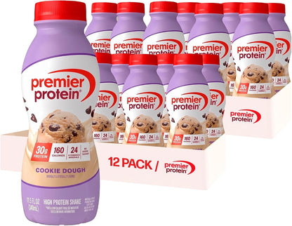 Premier Protein Batido, masa de galletas, 1.06 oz de proteína, sin...