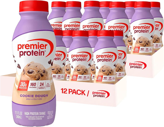 Premier Protein Batido, masa de galletas, 1.06 oz de proteína, sin...