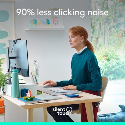 Logitech Signature M650 L - Ratón inalámbrico de tamaño completo |...