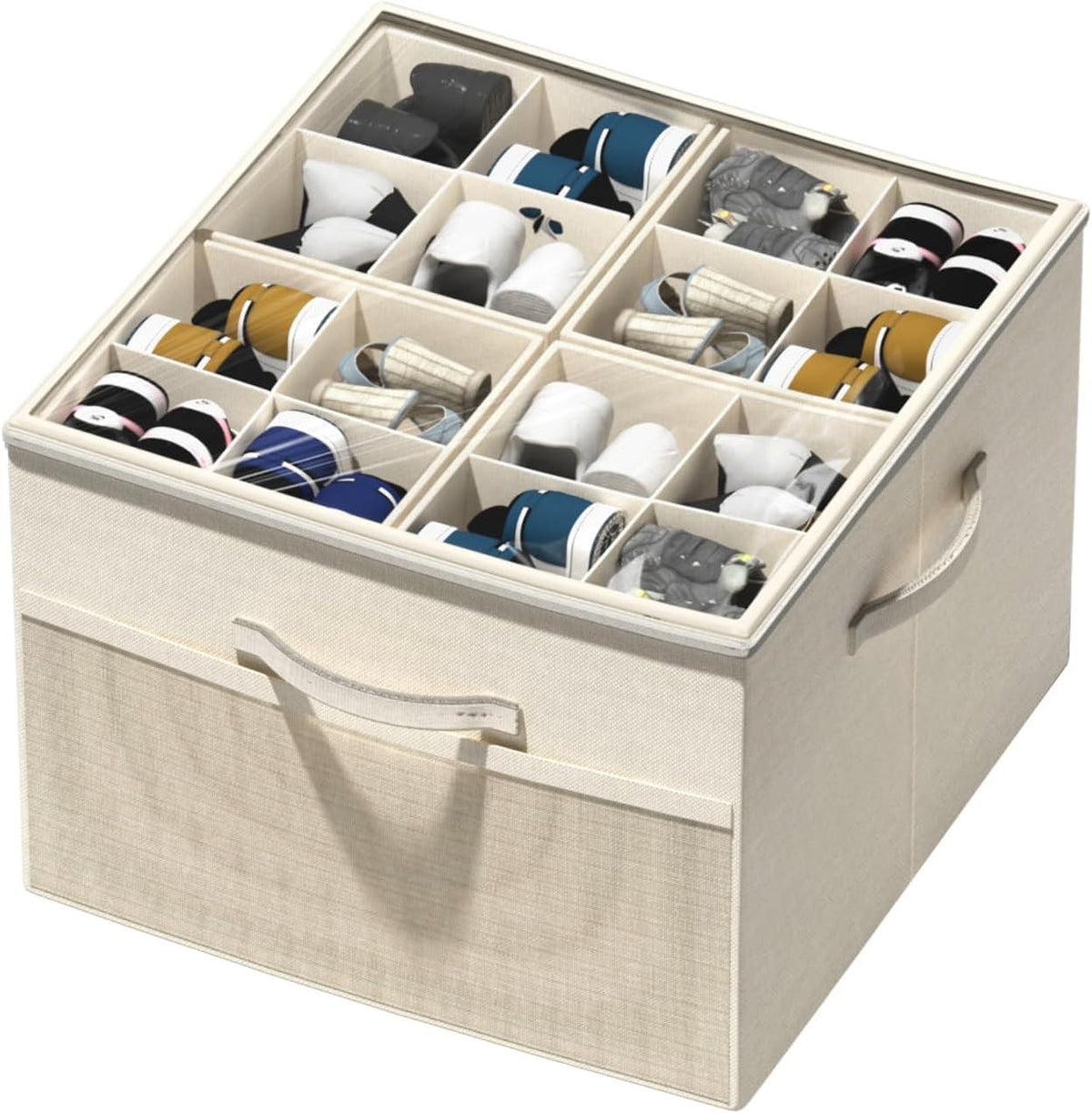 Aokeyee Organizador de zapatos para armario, caja organizadora de z...