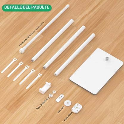 iTODOS Soporte de pie para monitor de bebé compatible con HelloBaby...