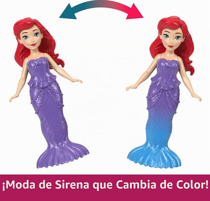 Juguetes Mattel Disney Princess La Sirenita, Casa de Muñecas de Ari...