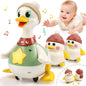 Yunaking Juguetes musicales del pato de la boca abajo, juguetes del...