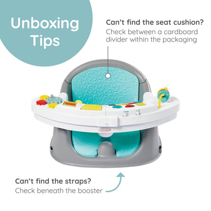 Infantino Music &amp; Lights Discovery Seat &amp; Booster, 3 en 1,...