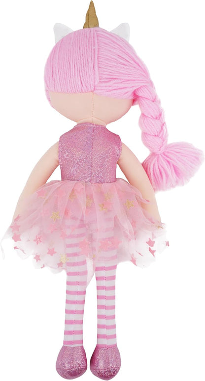 June Garden - Muñeca de unicornio de 16 pulgadas Anya - Muñeca de t...