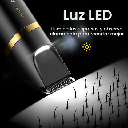 Recortadora de vello púbico y corporal para hombres - Afeitadora el...