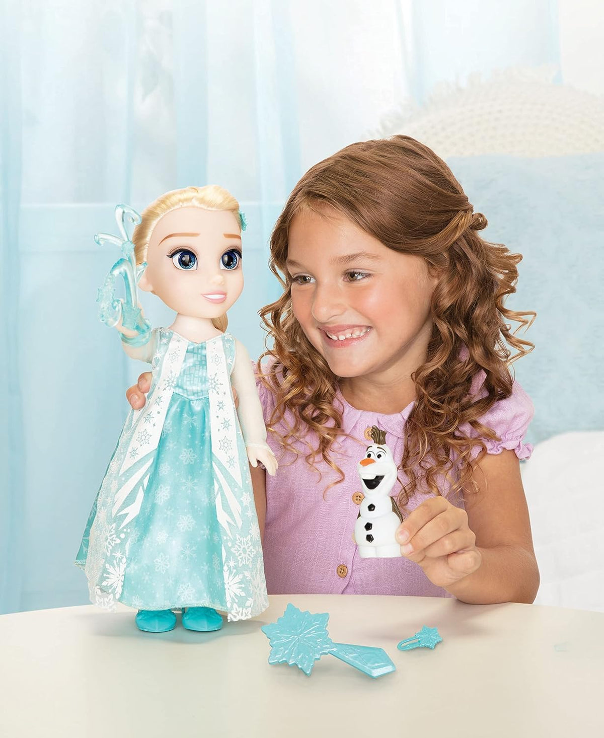 JAKKS Pacific Elsa Doll Classic Mi amiga cantante Elsa Doll y Olaf...