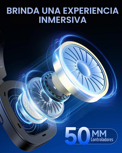 AOC Auriculares inalámbricos para juegos de 2,4 GHz para PS5, PC, S...