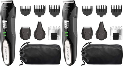 Remington Kit de aseo todo en uno, alimentado por litio, juego de 8...