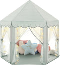 Monobeach - Tienda de princesa para niñas, castillo grande de celad...