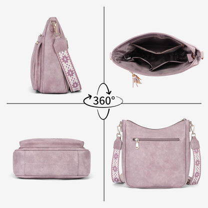KITEVIUN - Bolsos tipo bandolera medianos para mujer, modernos, bol...