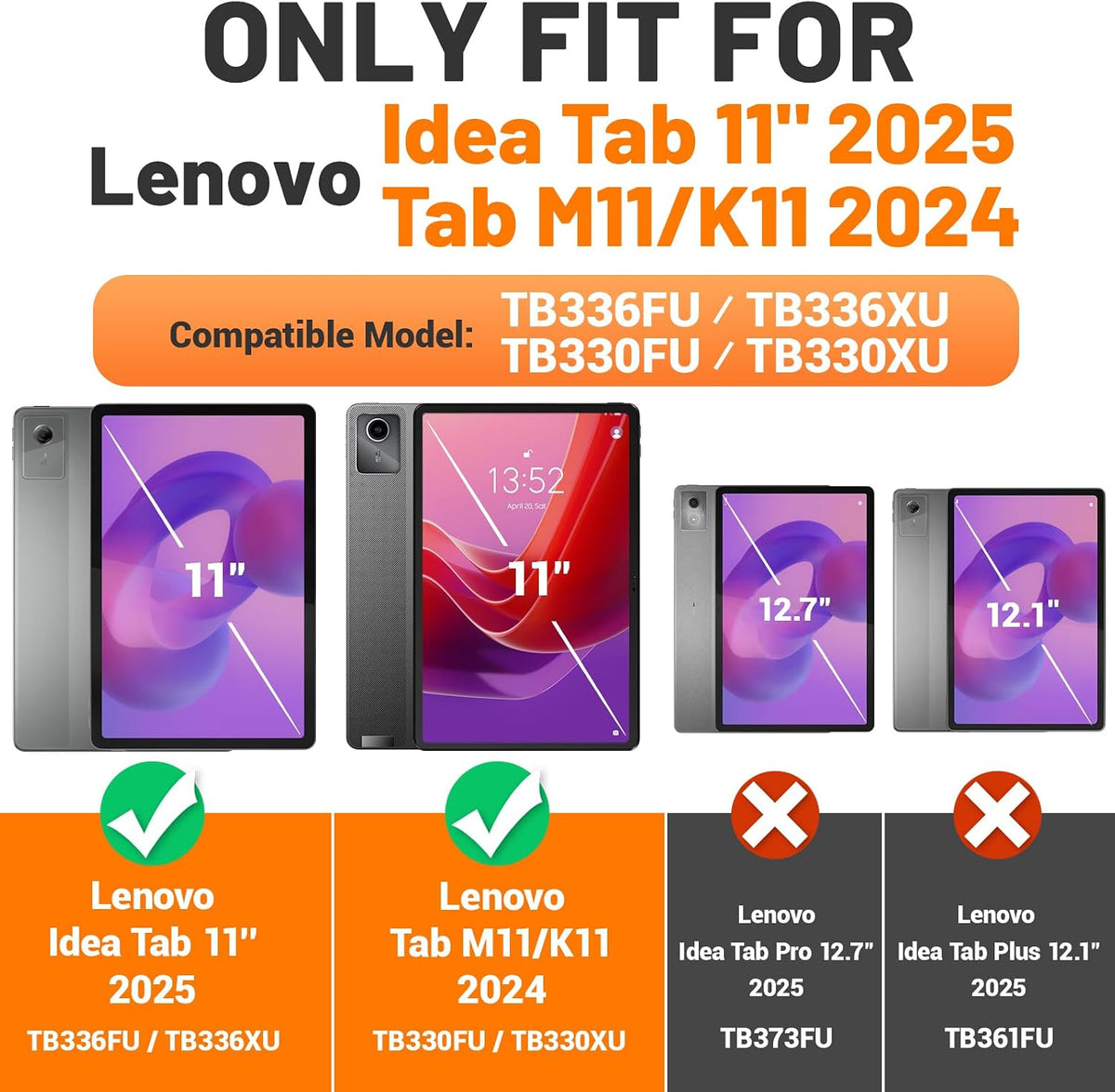 SEYMAC stock Funda para tablet Lenovo Idea Tab 11'' \/ M11...