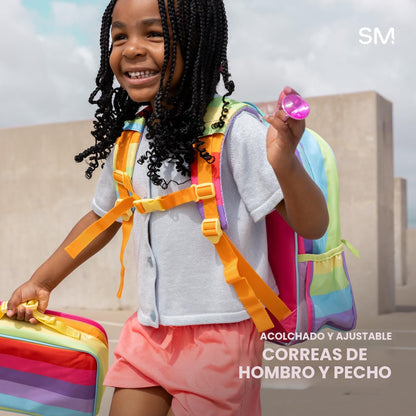 Simple Modern - Mochila infantil para escuela, niñas, niños, 12 lit...