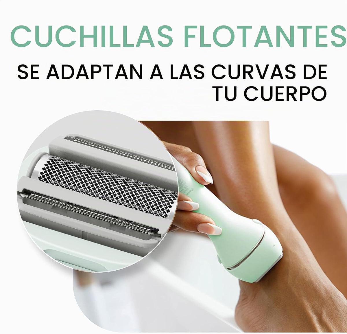 Panasonic Recortadora de bikini para mujer, maquinilla de afeitar e...