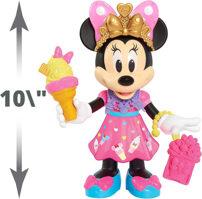 Disney Junior Sweets &amp; Treats - Muñeca de Minnie Mouse de 10 pu...