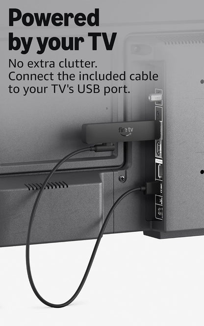 Amazon Fire TV Stick HD (modelo más reciente): TV en vivo gratis, C...