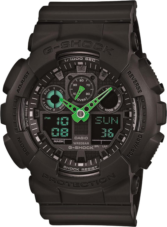 Casio GA-100 XL Series G-Shock Reloj de cuarzo 200M WR resistente a...