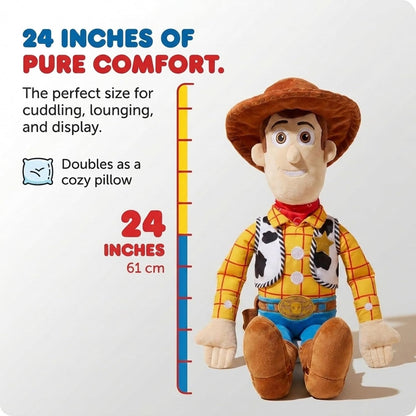 Jay Franco Toy Story - Almohada de felpa grande ultrasuave y acoged...