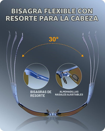 DUCO - Gafas de sol polarizadas para hombre, para deportes, pesca,...