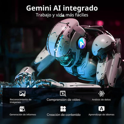 Tablet Android 16 de 11 pulgadas con Gemini AI, T7250 Octa-Core 24G...