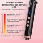 YEGUBEGU Rizador de 1 1\/2 pulgada barril de cerámica grande para c...