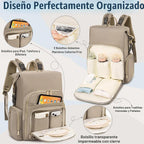 Tealari Mochila para pañales, elegante bolsa de pañales para bebé,...
