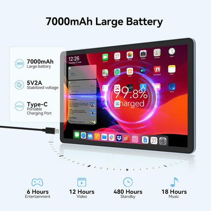 Tableta 11 pulgadas Android 16 Tablet 2026 Última actualización Oct...