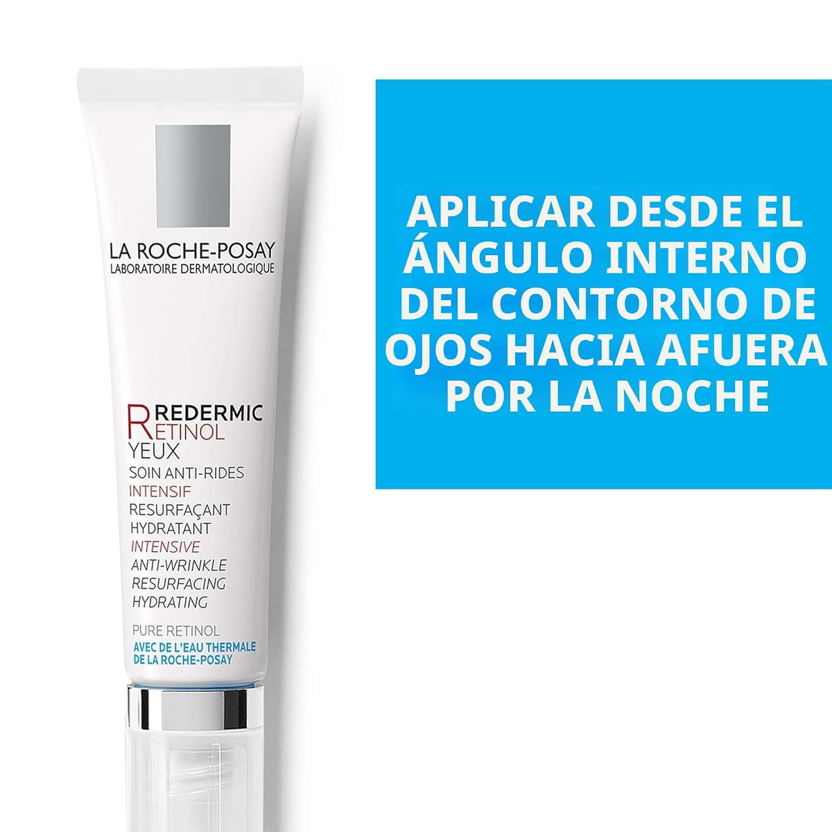 La Roche-Posay Redermic R Crema para Ojos con Retinol Anti-edad par...