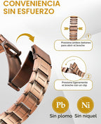 Pulsera de cobre para hombre Feraco, 3 veces más fuerte, pulseras m...