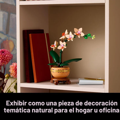 LEGO Botanicals - Juego de construcción de orquídeas pequeñas, arti...