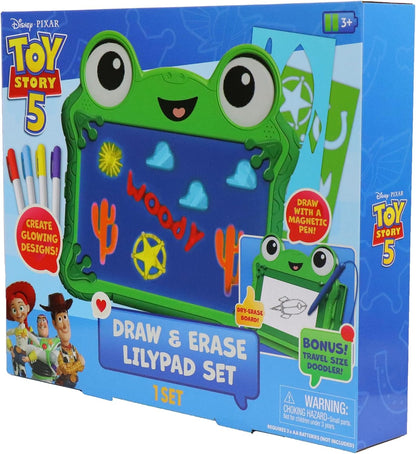 Disney Pixar Toy Story 5 Draw &amp; Erase Lilypad - Juego de tablil...