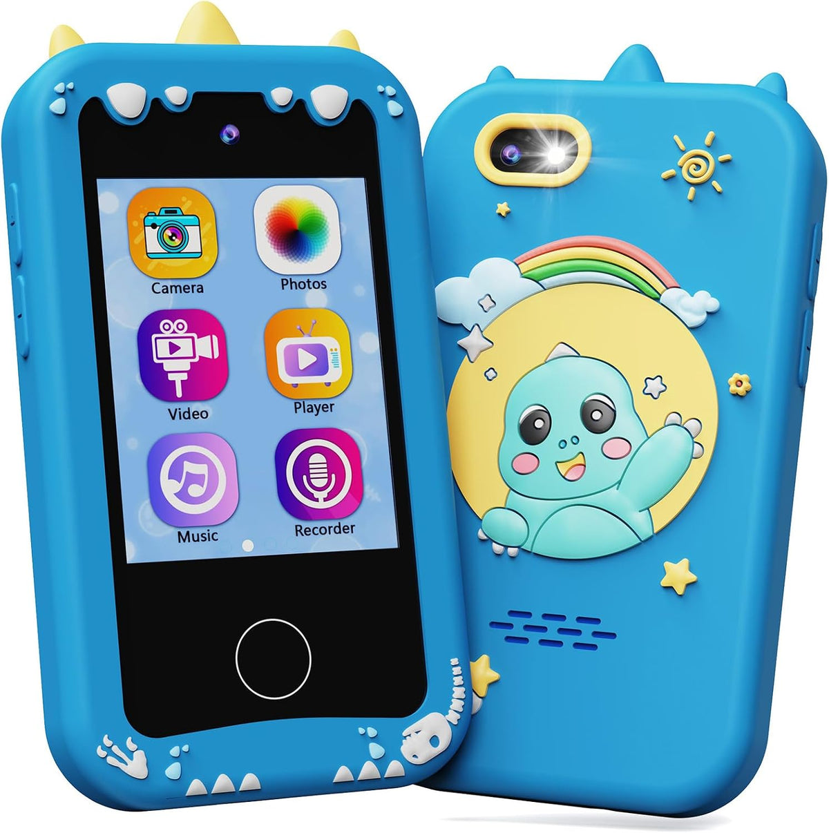 KOKODI Teléfono inteligente para niños, pantalla táctil HD con cáma...