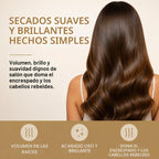 Remington Shine Therapy - Cepillo secador de pelo ovalado de 2.4 pu...