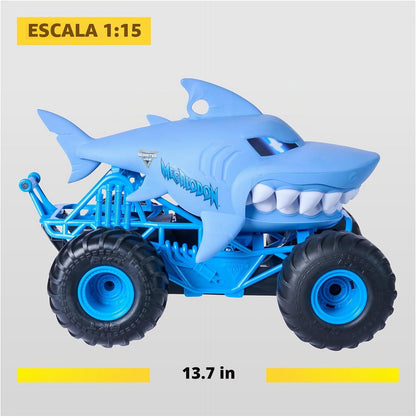 Monster Jam Chomping Megalodon RC Toy Monster Truck, escala 1:15 |...