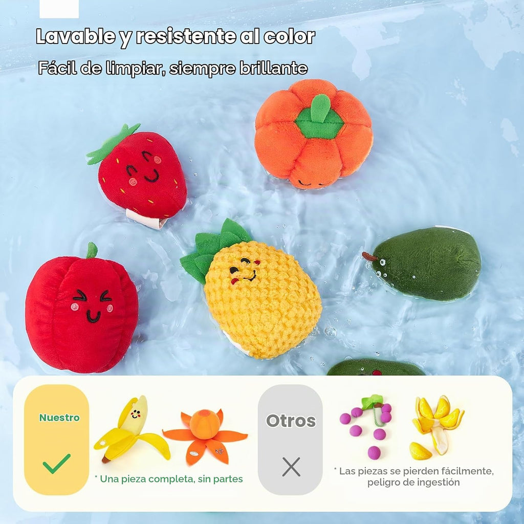hahaland Juguetes sensoriales para bebés Juguetes Montessori Frutas...