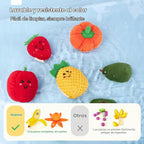 hahaland Juguetes sensoriales para bebés Juguetes Montessori Frutas...