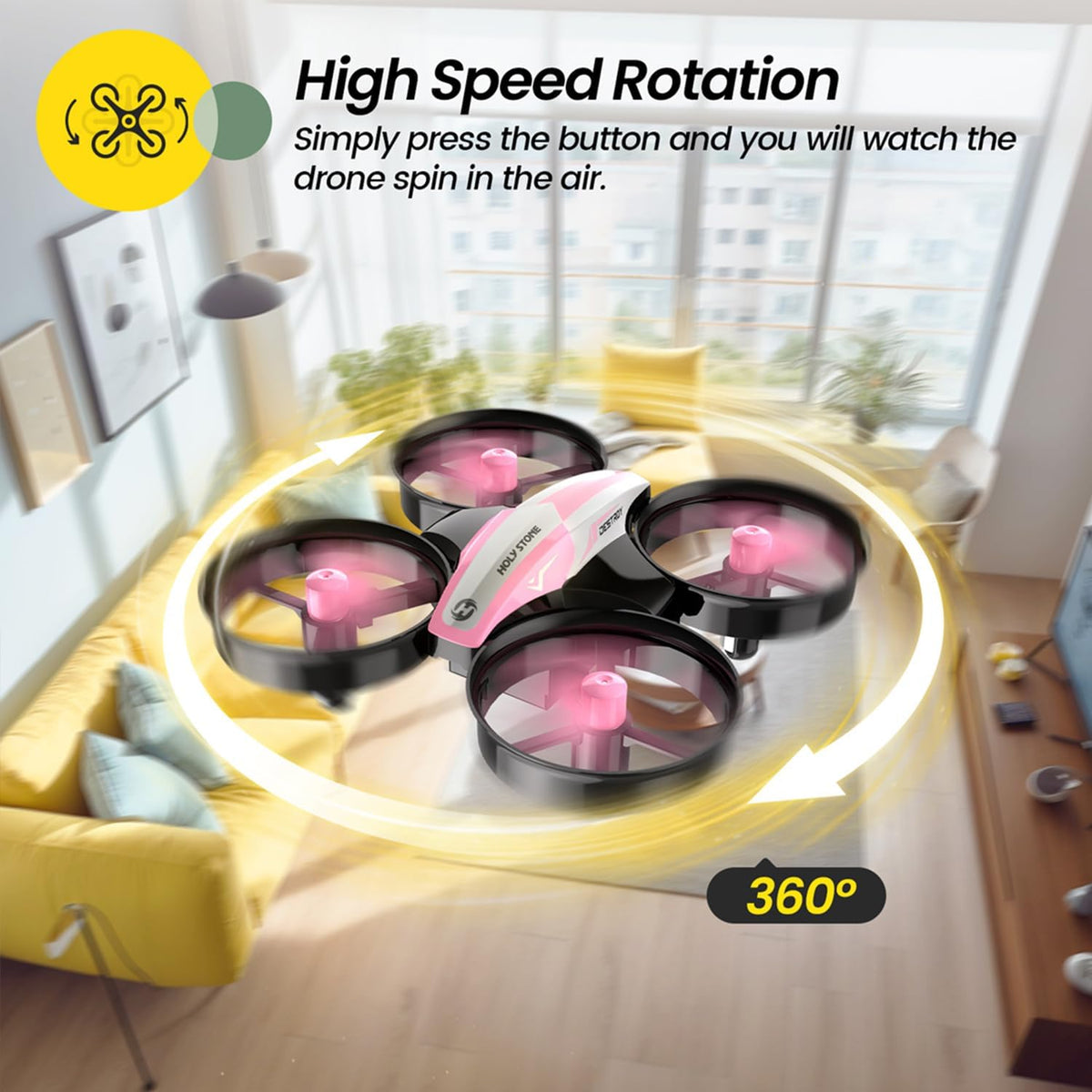 Holy Stone HS210 Mini dron para niños de 8 a 12 años y principiante...