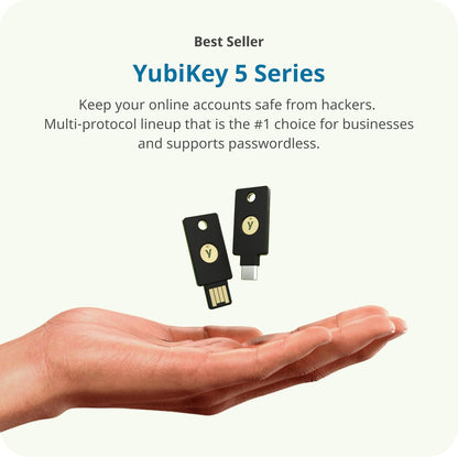 Yubico - YubiKey 5 Nano A - Clave de seguridad de autenticación mul...