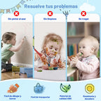 Kikidex Tablero magnético de dibujo, juguetes para niñas pequeñas d...