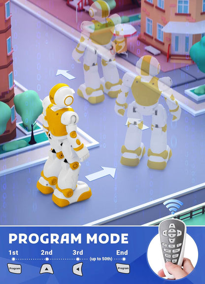 EduCuties Robot Juguetes para niños, robots recargables de control...