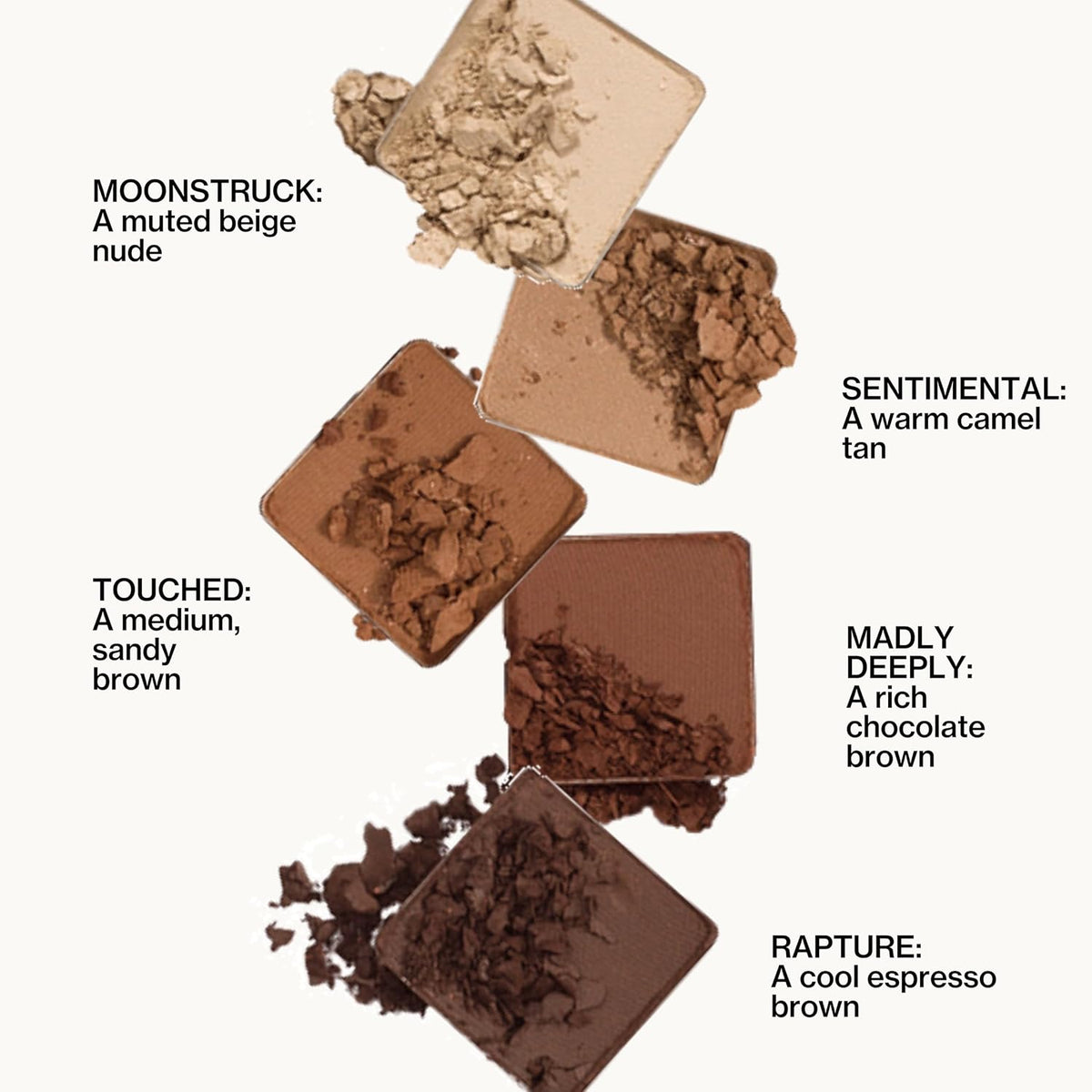 Pacifica Pink Nudes - Paleta de sombra de ojos minerales, 10 tonos...