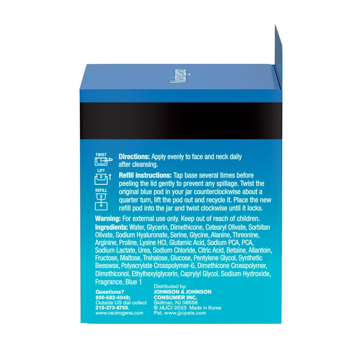 Neutrogena Hydro Boost Water Gel Face Moisturizer - Recarga de gel...
