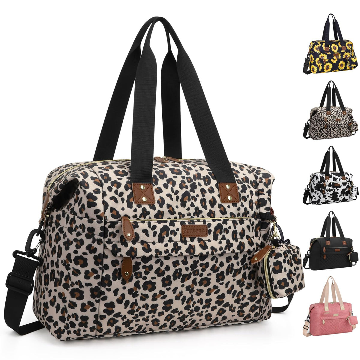 Pritent Bolsa de pañales Tote Impermeable Maternidad Bolsas de Bebé...