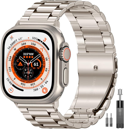 EPULY - Correa compatible con Apple Watch de 49, 45, 44, 42, 41, 40...