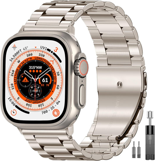 EPULY - Correa compatible con Apple Watch de 49, 45, 44, 42, 41, 40...