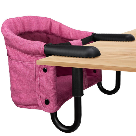Silla alta de gancho, portátil y plegable para bebés de 6 a 36 mese...